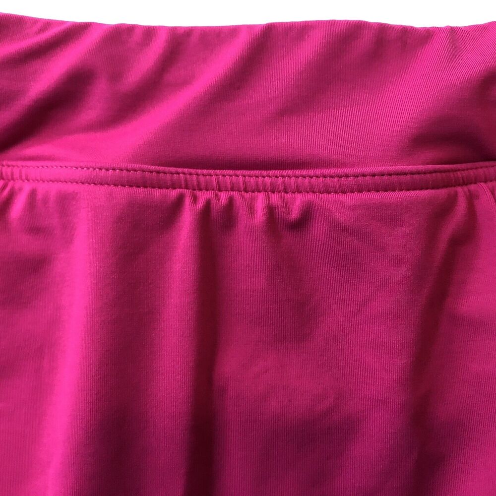 Lands' End Swim Skirt Bottom Women Petite 16P Pink Stretch Skirt w/ Briefs Swim - Picture 10 of 11